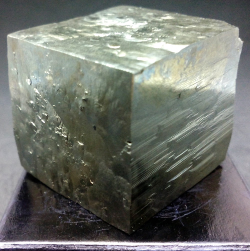 Pyrite cube