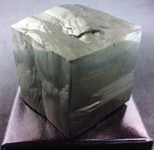 Pyrite cube