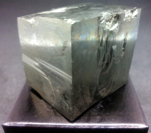 Pyrite cube