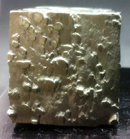 Pyrite cube